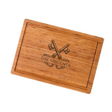 Bamboo Cutting Board Engraved Retirement Kitchen Art