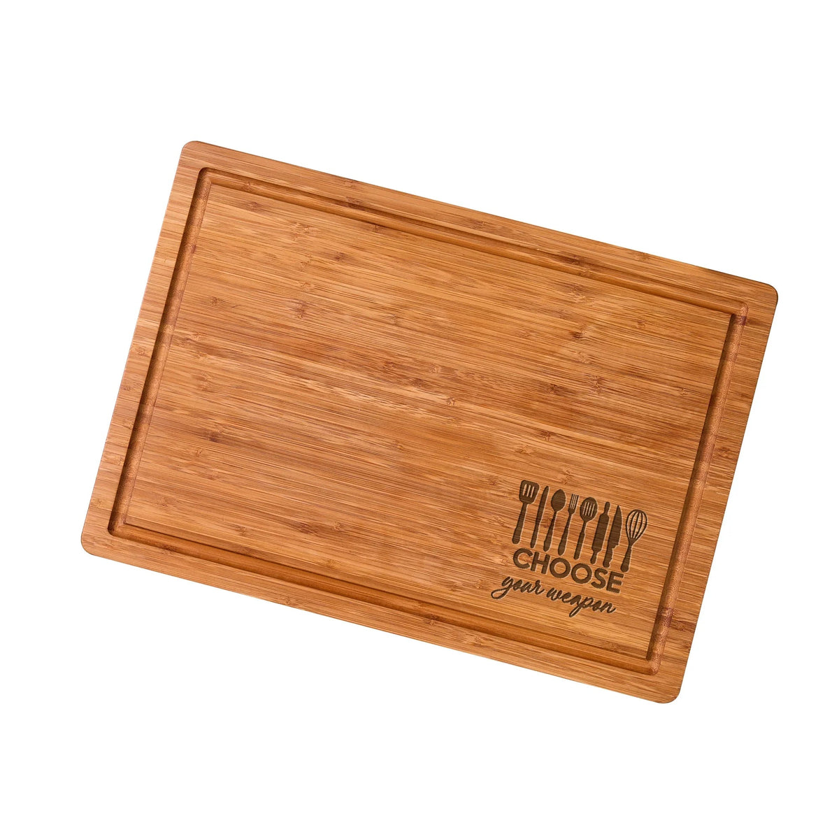Bamboo Cutting Board Personalized Mothers Day Culinary Engraving