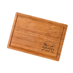 Bamboo Cutting Board Engraved Mothers Day Decorative Design
